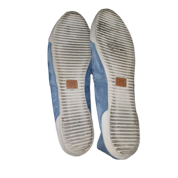 Frye Blue slip on shoes Size 10M - Picture 5 of 6